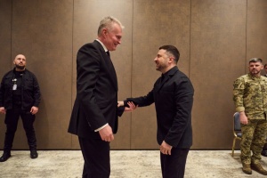 Drone Deal: Зеленський і Науседа обговорили розвиток оборонної співпраці