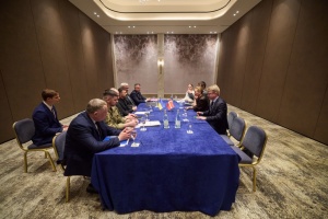 Спільне виробництво дронів: Зеленський на Кіпрі зустрівся з прем’єркою Данії 