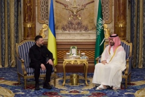 ゼレンシキー宇大統領、サウジアラビア皇太子と会談　３つの協力分野につき協議