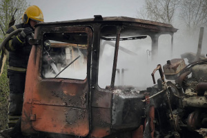 Rescuers show aftermath of shelling in Chernihiv region