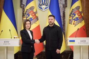 Selenskyj erörtert mit Sandu Sicherheit, EU und wirtschaftliche Zusammenarbeit