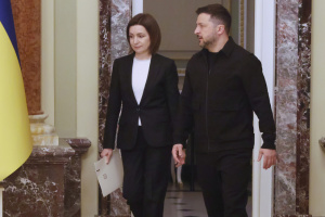 Zelensky y Sandu tratan las cuestiones de seguridad, la integración en la UE y la cooperación económica