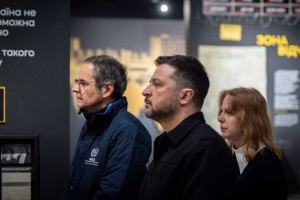Zelensky and Grossi attend opening of “Chernobyl: People and Meanings” exhibition
