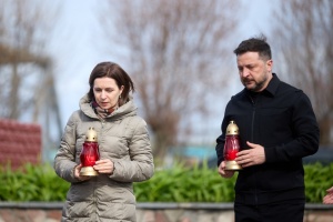 チョルノービリ原発事故から４０年　ウクライナで事故処理作業員を讃える式典開催