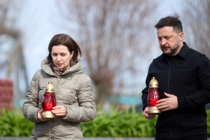 Ukrainische Führung und ausländische Vertreter gedenken der Liquidatoren der Tschernobyl-Katastrophe