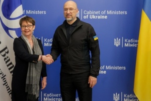 Shmygal aborda con la presidente del BERD los preparativos para el invierno