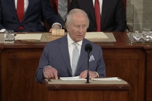 Чарльз ІІІ у Конгресі США закликав до непохитної рішучості в захисті України