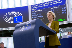 Фон дер Ляєн у Європарламенті розповіла, як можна подолати енергетичну кризу в ЄС