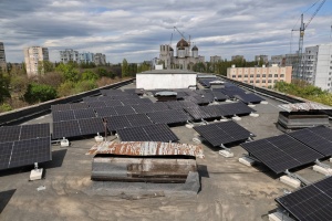 В Одесі перинатальний центр обладнали сонячною електростанцією