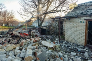 Російські дрони вночі атакували Великий Бурлук, постраждала жінка