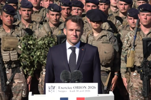 Макрон: Навчання Orion-26 показали здатність європейців діяти разом для гарантій безпеки Україні
