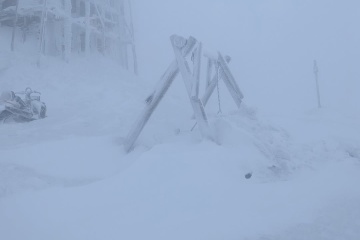 У Карпатах температура повітря опустилася до -10°