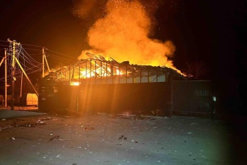 На Запоріжжі через атаку дрона знищене відділення «Нової пошти» у Новомиколаївці