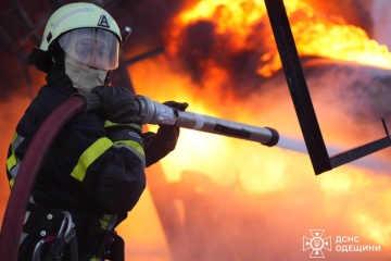 Two major energy facilities in Odesa region heavily damaged in Russian attack