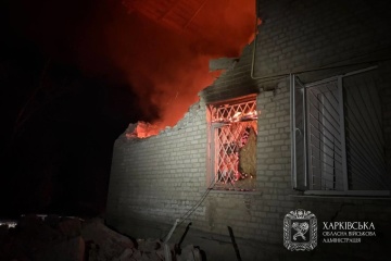 Russian forces shell seven settlements in Kharkiv region, killing one and wounding another