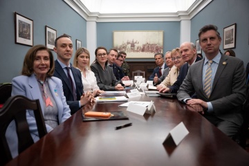 Svyrydenko discusses Ukraine's key defense needs with U.S. Congress members