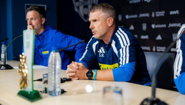 Ребров після гри з Албанією: Сьогодні команда показала гарний футбол