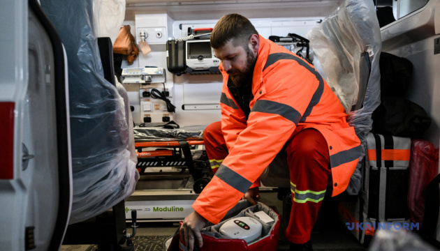 У Запоріжжі завершили реконструкцію підстанції екстреної меддопомоги з підземною диспетчерською / Фото: Дмитро Смольєнко, Укрінформ