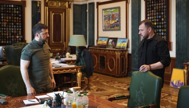 Зеленський обговорив із Клименком логістичні потреби Нацгвардії, прикордонників і Нацполіції