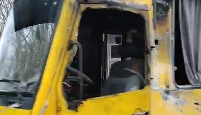 Росіяни атакували маршрутку у Херсоні, постраждали семеро людей