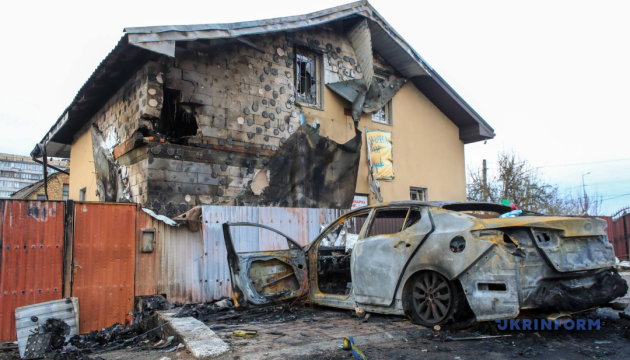 Приліт по ветлікарні в Чабанах на Київщині / Фото: Тарасов Володимир, Укрінформ