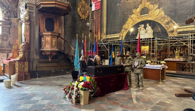 У Львові попрощалися із загиблим унаслідок нападу військовослужбовцем ТЦК Олегом Авдєєвим