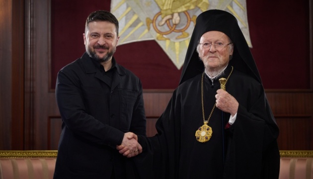 Мирний процес, долі дітей та розвиток церкви в Україні: Зеленський зустрівся з патріархом Варфоломієм