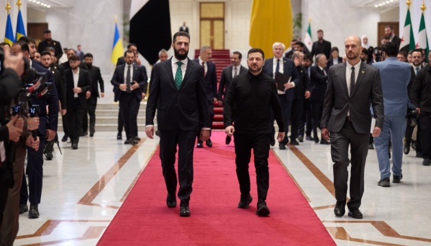 Zelensky holds trilateral talks in Damascus with Syria and Türkiye