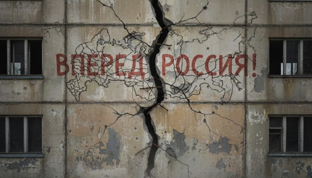 По кремлівській стіні пішли тріщини 