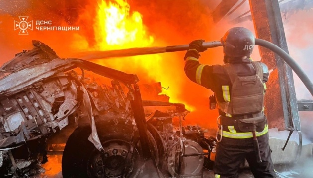 Russians attack 19 settlements in Chernihiv region over past day