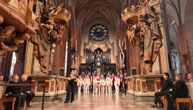 Львівський «Дударик» виступив у найстарішій церкві Стокгольма