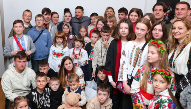 Великдень у Софійському соборі: Президент і перша леді підтримали благодійну ініціативу «Дітям наших Захисників»