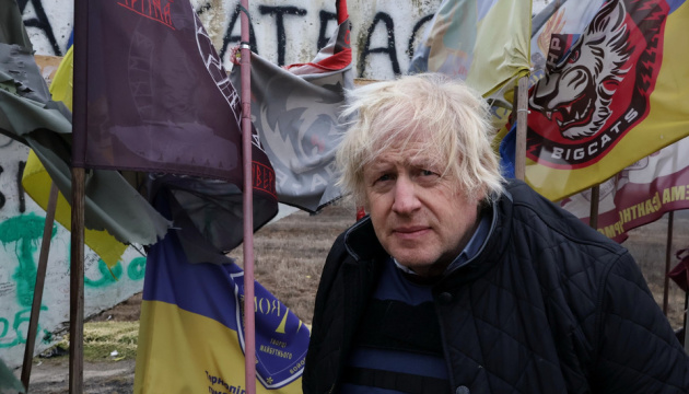 Boris Johnson, Zaporizhzhia cephesindeki Savunma Kuvvetleri mevzilerini ziyaret etti