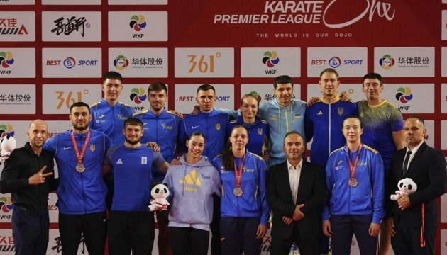 Українські каратисти здобули три медалі на етапі Прем’єр-ліги у Китаї