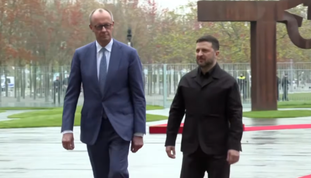 Bundeskanzler Merz empfängt Selenskyj