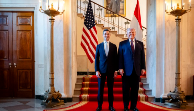 Dutch PM meets with Trump to discuss Ukraine and war in Middle East 