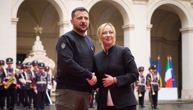Zelensky et Meloni ont discuté de la production commune de drones