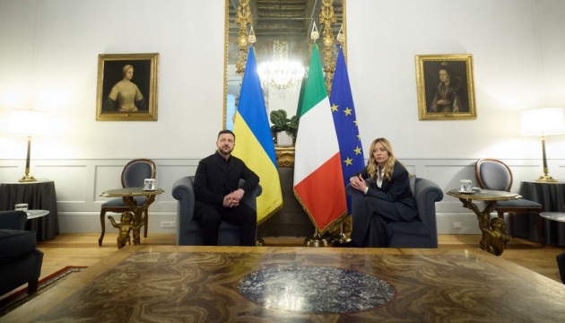 Зеленський і Мелоні обговорили спільне виробництво дронів