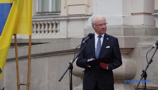 Король Швеції: У нашому суспільстві дуже сильна солідарність з Україною