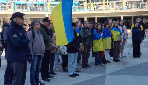 У Стокгольмі на мітингу розповіли про тисячі цивільних українців у російському полоні