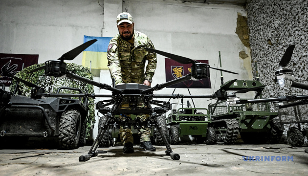 Підрозділ НРК та БпЛА 95 ОДШБр / Фото: Дмитро Смольєнко. Укрінформ