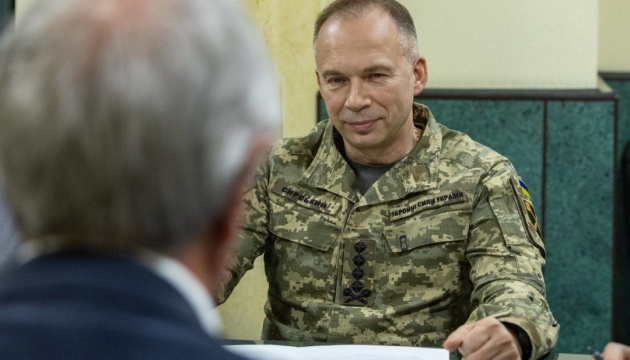 Сирський зустрівся з членами Воєнної експертної ради ARES