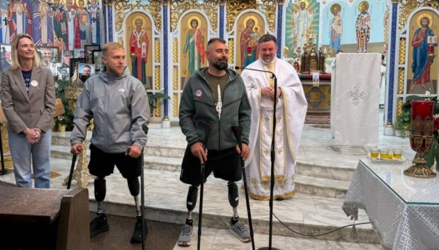 У Чикаго церковна громада зібрала понад $22 тисячі на протезування українських воїнів