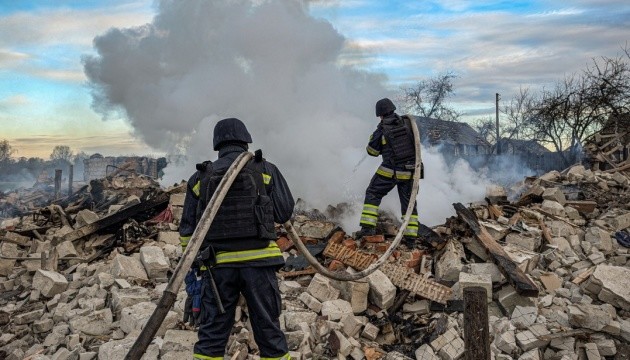 На Сумщині показали наслідки масованого удару по Ямпільській громаді