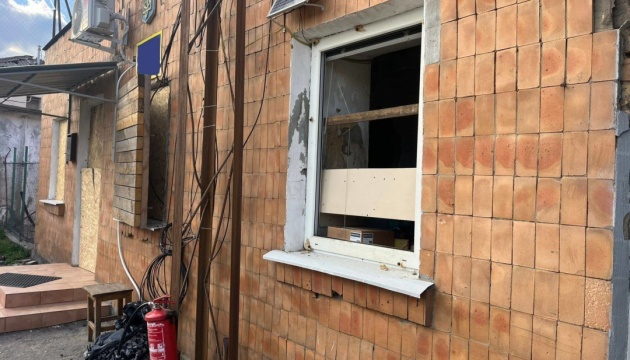 Russian forces strike fire station in Zaporizhzhia region