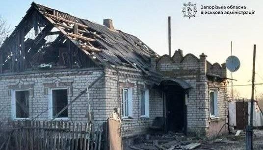 Ворог за добу 555 разів вдарив по Запорізькій області