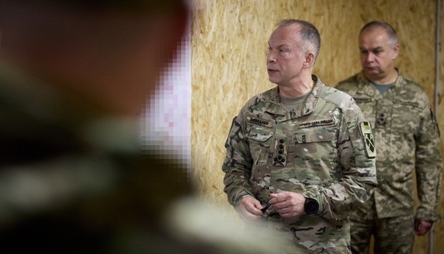 CinC Syrskyi orders inspection of frontline military logistics