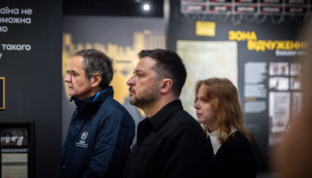 Zelensky and Grossi attend opening of “Chernobyl: People and Meanings” exhibition