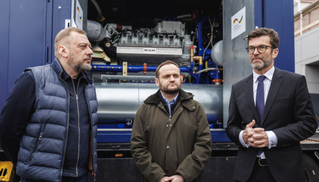 Ukraine erhält von Deutschland drei weitere Blockheizwerke