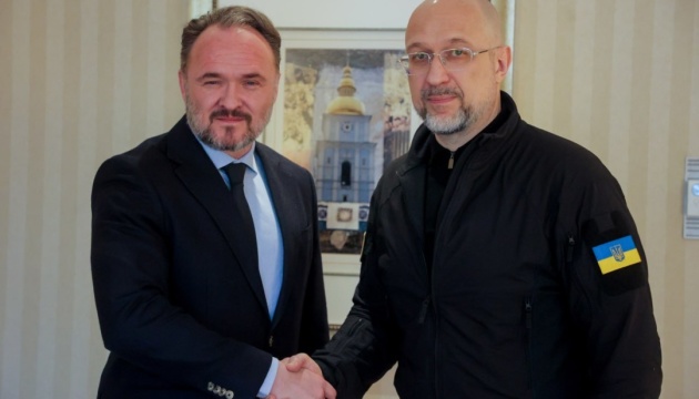 Ukrainian First Deputy Prime Minister Denys Shmyhal met with EU Energy Commissioner Dan Jørgensen to discuss increased support for Ukrain...